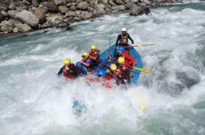 bhote koshi rafting view