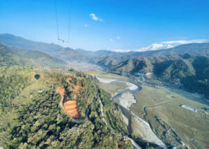 Pokhara Hot Air Ballon View