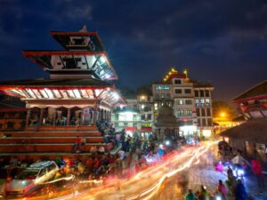 Kathmandu by night and Nepal highlights tour