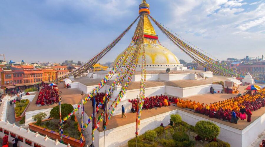 Festival stupa Kathmandu