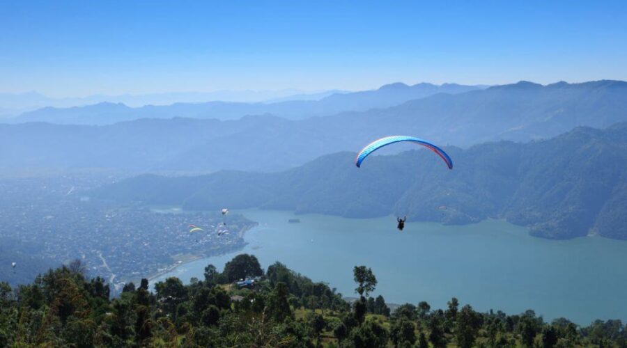 Pokhara paragliding nepal highlights tour