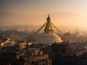 Stupa Kathmandu Nepal highlihts tour