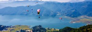 paragliding in nepal