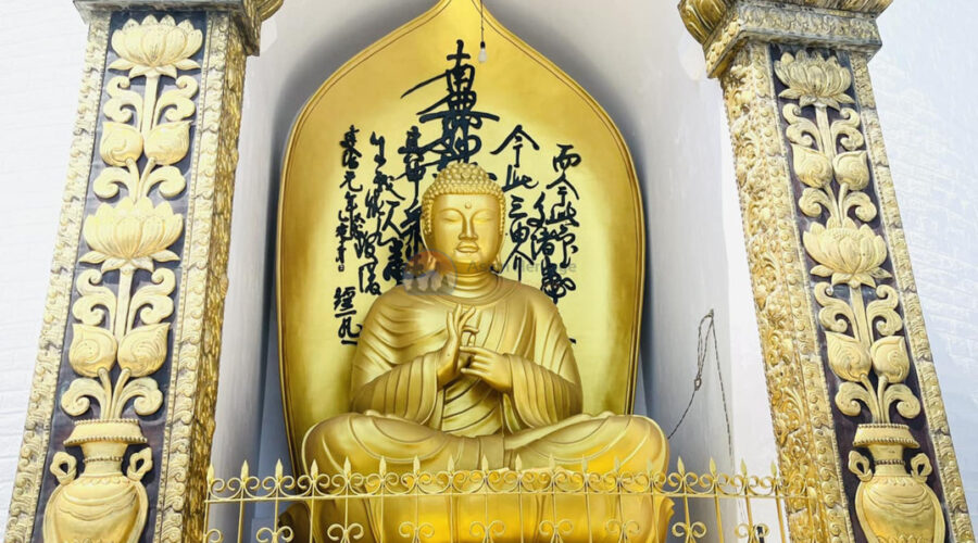 Pokhara Buddha Statue