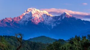 Sunrise during Nepal Sustainable Tour