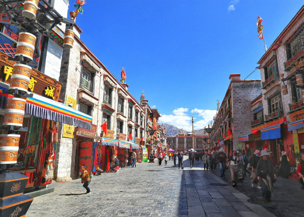Barkhor Street Tibet
