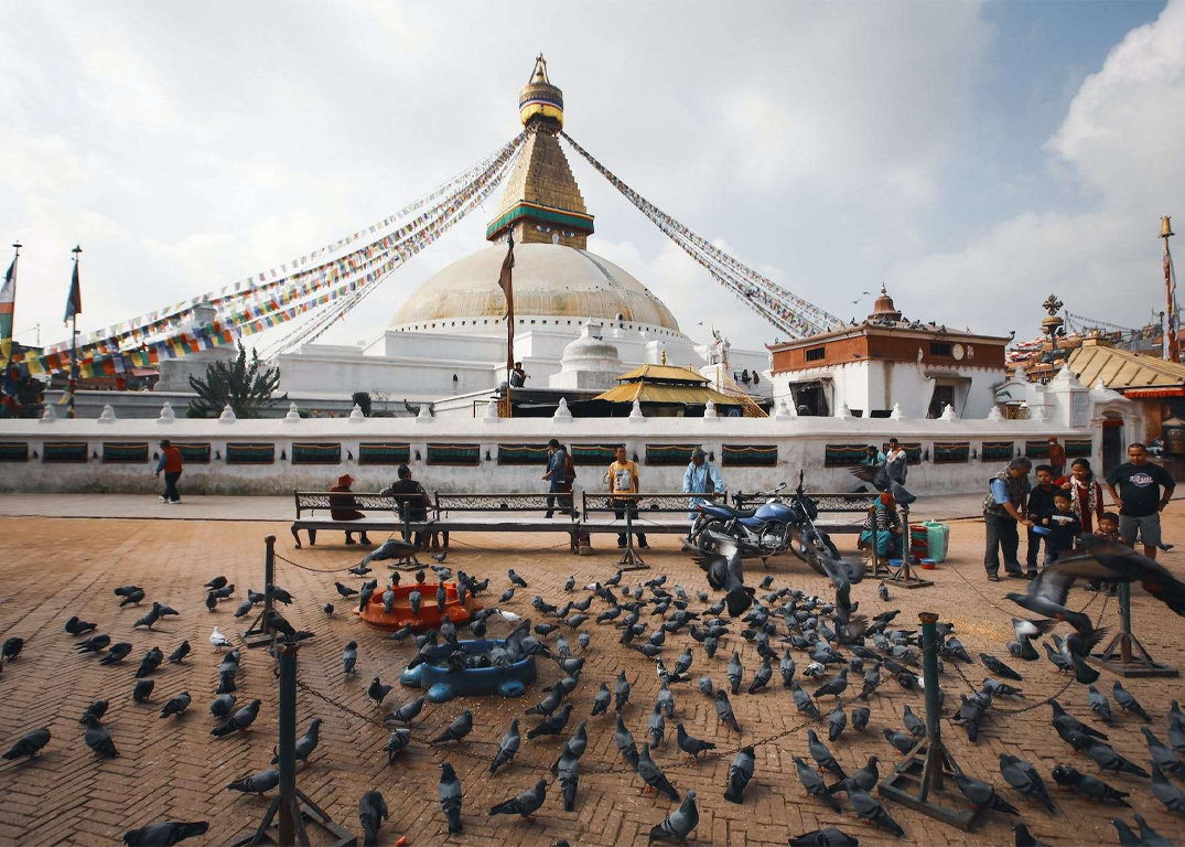 Boudhanath Lively Atmosphere