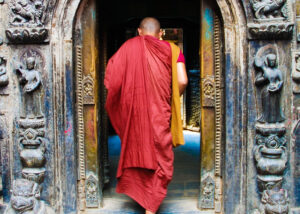 Boudhanath Monks