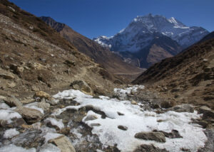 Manaslu trek in January