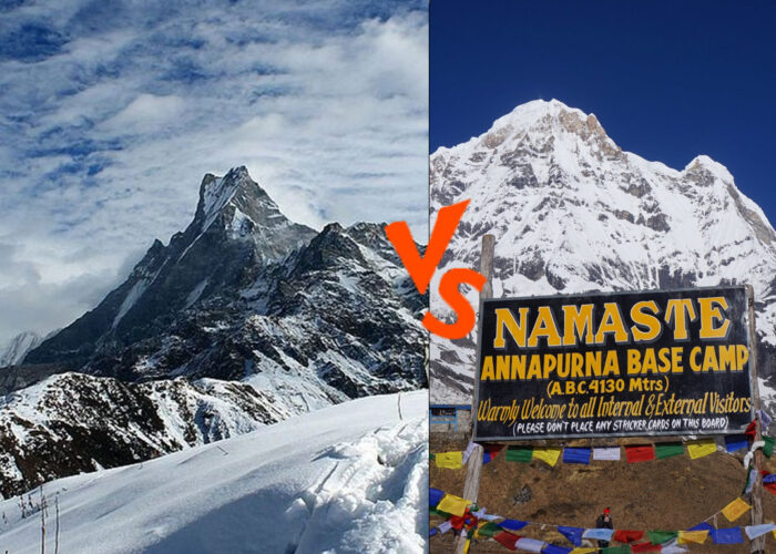 Mardi Himal trek vs Annapurna Base Camp trek