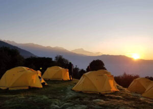 Camping in Nepal