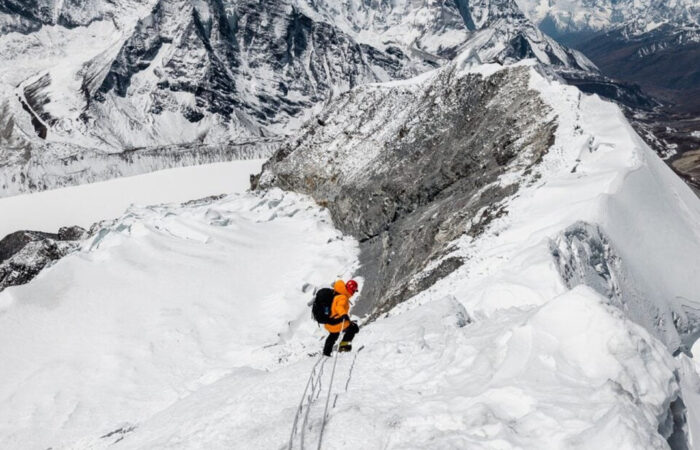 Island Peak in Spring