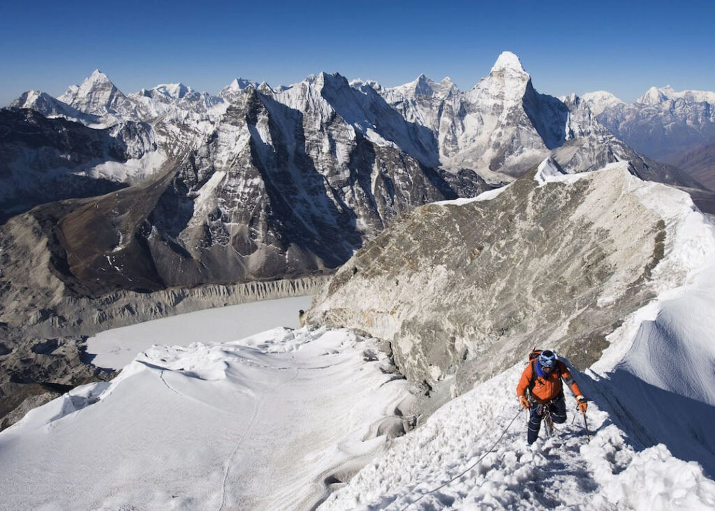 Khumbu Region in Winter