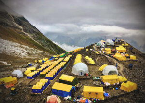 Manaslu trek in autumn