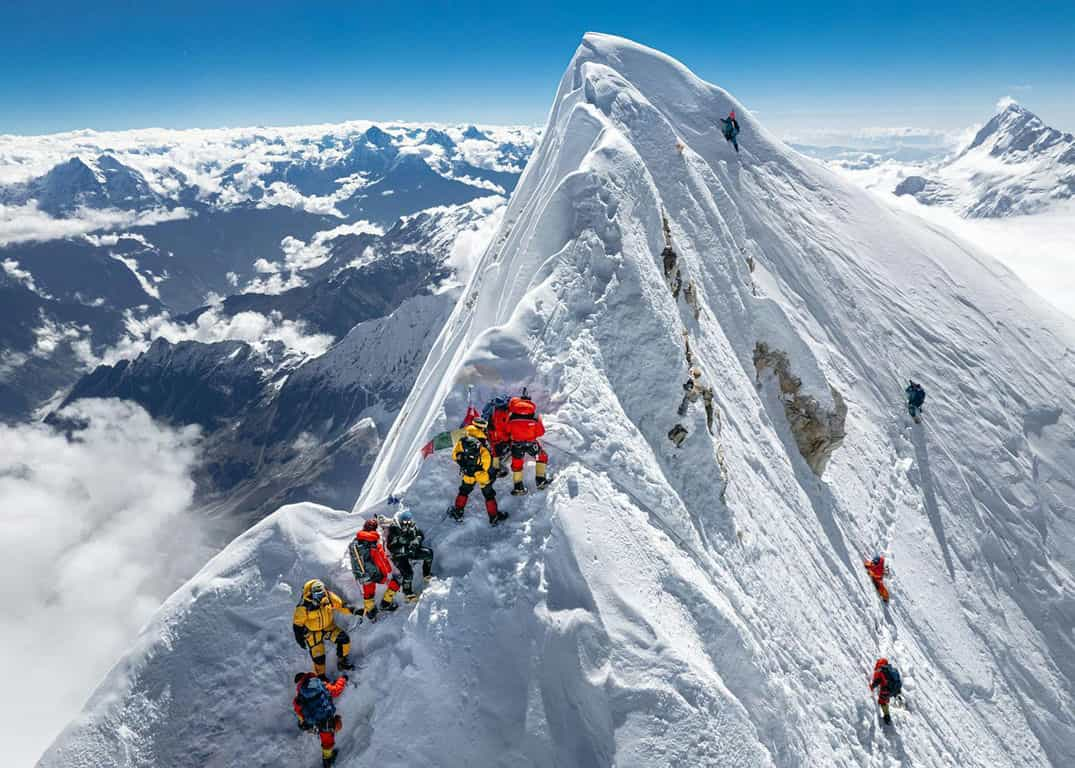 Autumn Climbing Manaslu