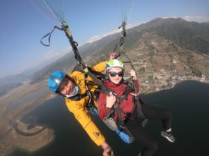 Paragliding in Pokhara