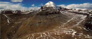 Mount Kailash with Nandi parvat