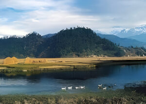 Begnas Lake Before the Dam Construction