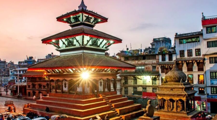 Basantapur, Kathmandu Durbar Square, Manaslu Circuit Trek
