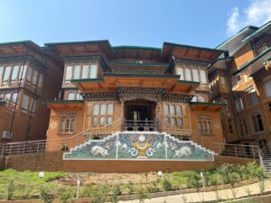 Traditional Bhutanese family holiday destination