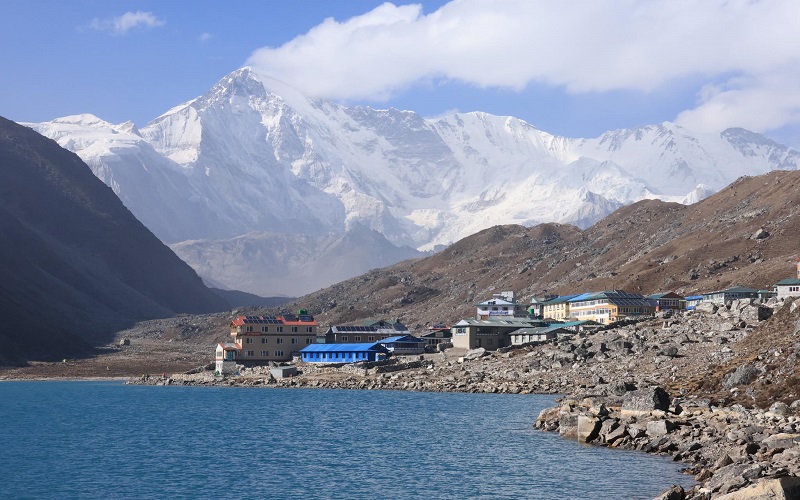 Scenic stop Everest Base Camp Trek for Indians