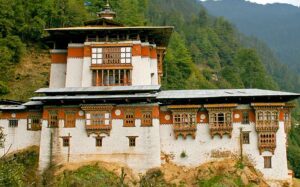 Heritage buildings in Thimphu, Bhutan cultural tour highlight