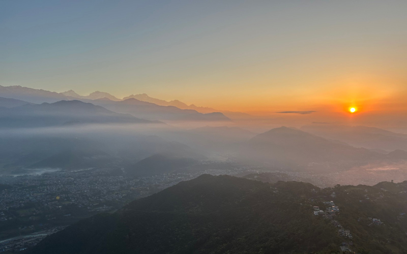 Sarangkot Romantic Short Hikes in Nepal
