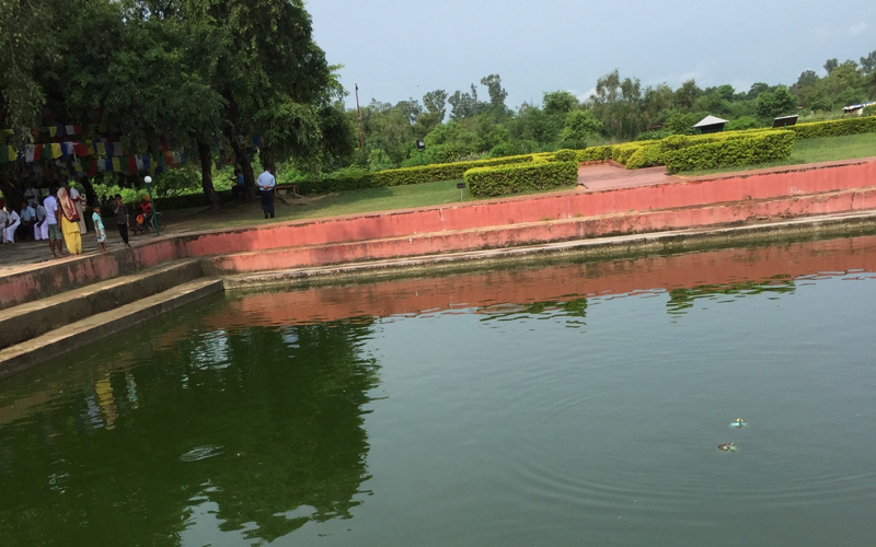 Lumbini Pushkarini spiritual tour in Nepal