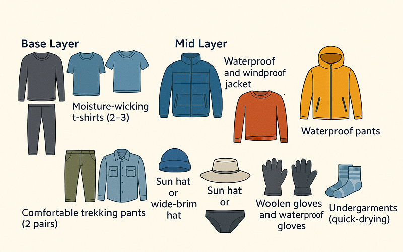 Kailash Mansarovar Yatra Essential Packing List