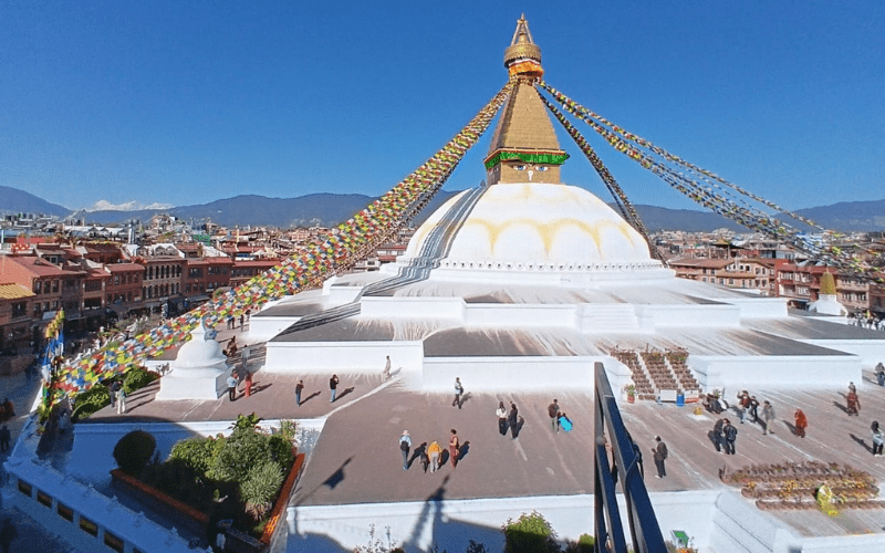 Buddha Stupa best places to visit in kathmandu