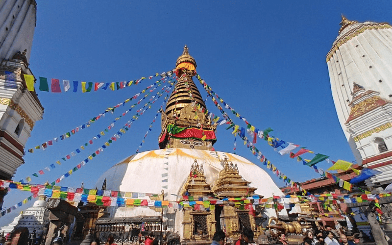 Swayambhu Mahachaitya best places to visit in kathmandu