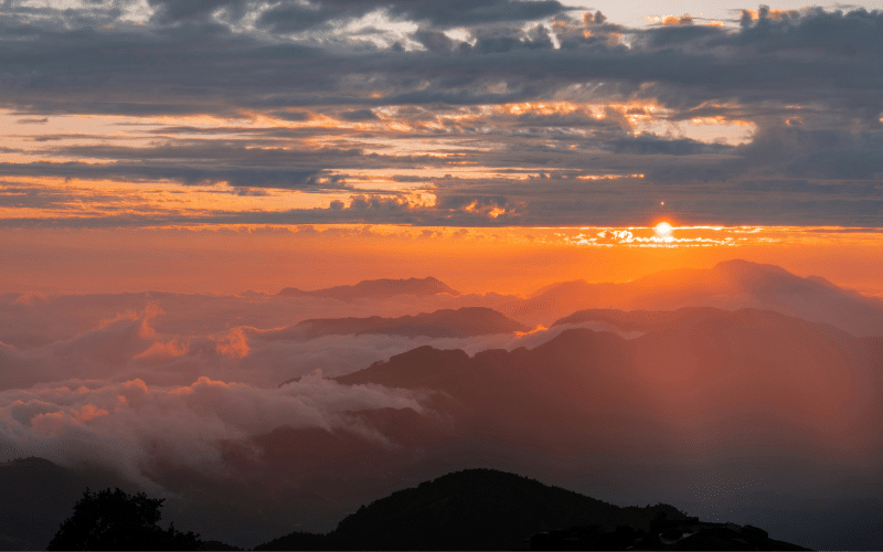 Phulchowki hiking places in Kathmandu